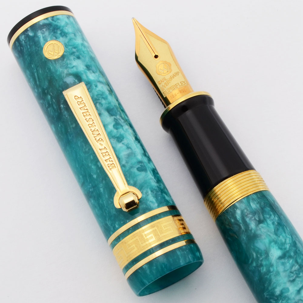 Wahl-Eversharp Decoband Gold Seal Oversized Fountain Pen (Modern
